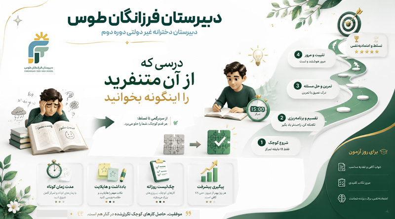 درسی که از آن متنفرید را اینگونه بخوانید